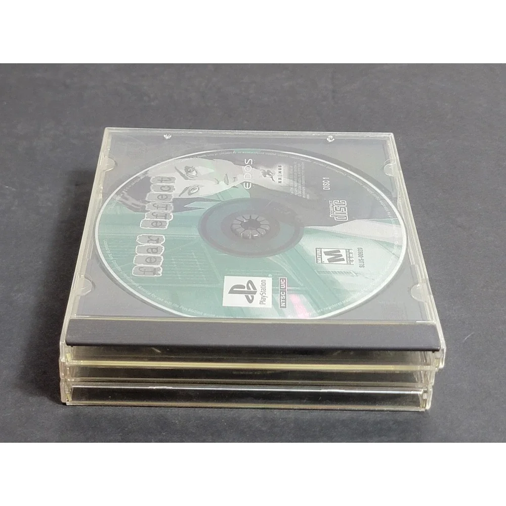 Fear Effect Sony PlayStation 1 PS1 Discs Only Tested Set of 3 Eidos 2000